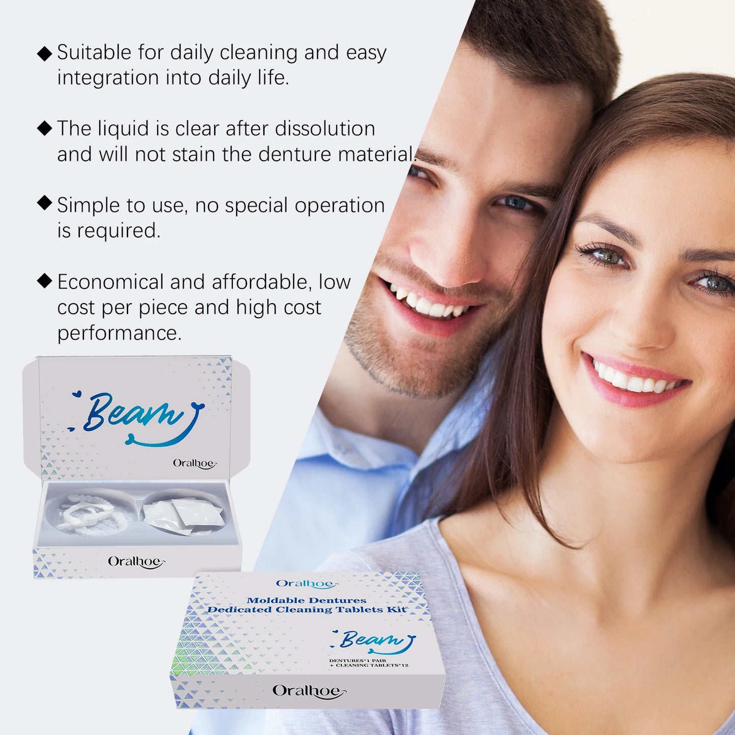 Moldable Confidence Denture Set™